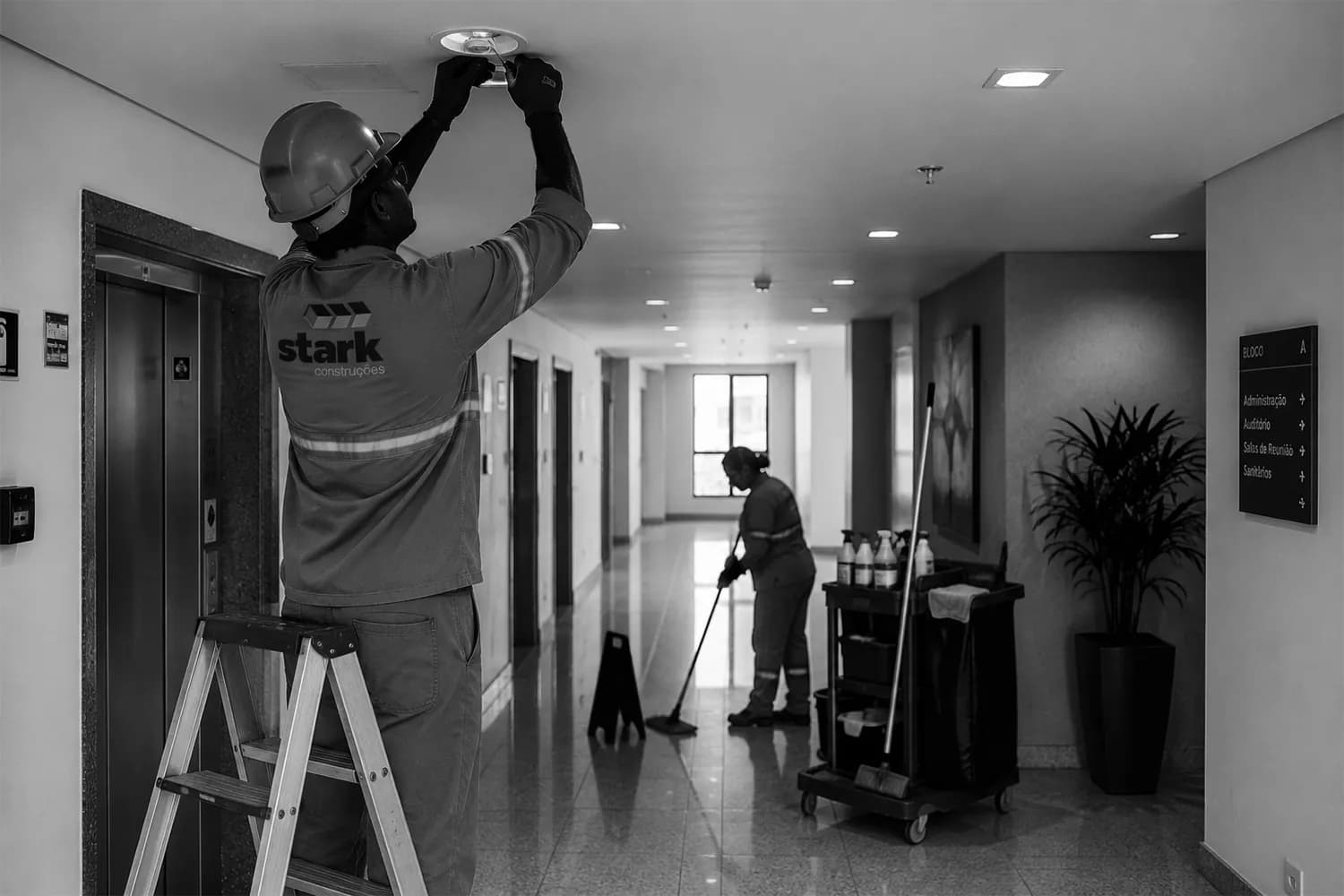 Manutenção predial e Facilities